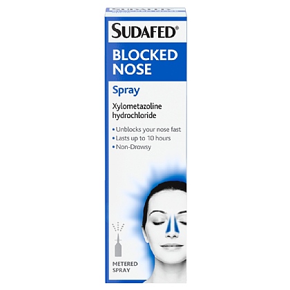 Sudafed Blocked Nose Nasal Spray - 15ml