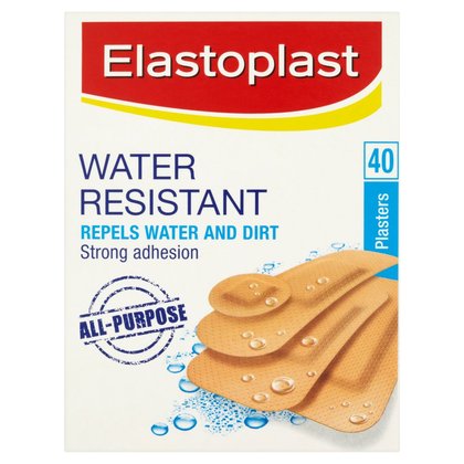 Elastoplast Waterproof Airstrip Assorted Plasters - 40