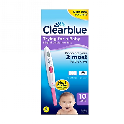 Clearblue Digital Ovulation Test - 10 Tests