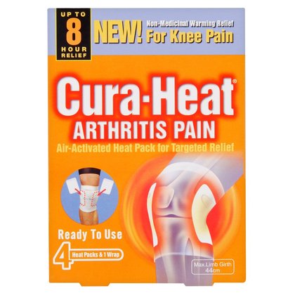 Cura-Heat Arthritis Pain For Knee Heat Pack - 4