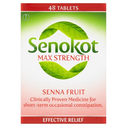 Senokot Max Strength Tablets - 48
