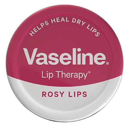 Vaseline Lip Therapy Rose Tin - 20g