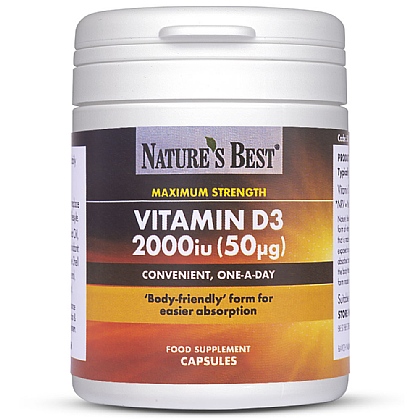 Vitamin D3 2000iu, Maximum Strength
