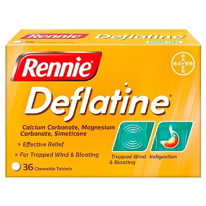 Rennie Deflatine Tablets - 36