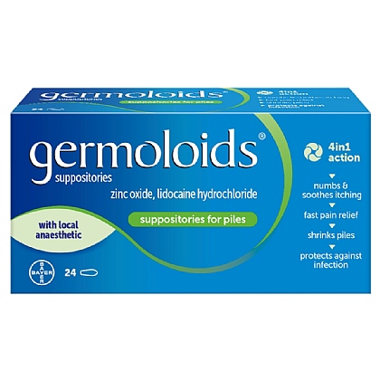 Germoloids Suppositories - 24