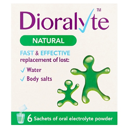 Dioralyte Natural Powder Sachets - 6