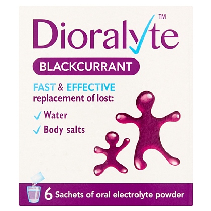 Dioralyte Blackcurrant Powder 4g Sachets - 6