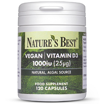 Vegan Vitamin D3 1000iu