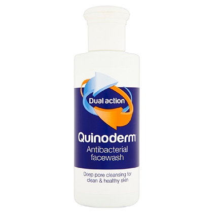 Quinoderm Dual Action Antibacterial Wash - 150ml