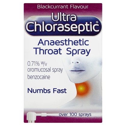Ultra Chloraseptic Blackcurrant Throat Spray - 15ml