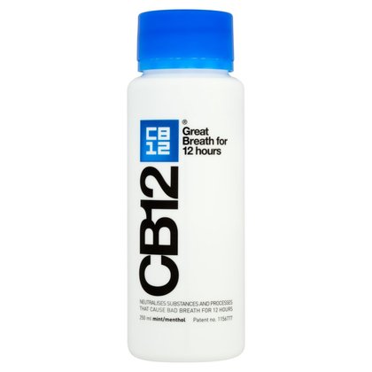 CB12 Mild Mint Menthol Oral Rinse - 250ml
