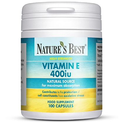 Vitamin E 400iu (268mg), Naturally Sourced