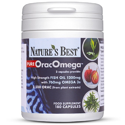 OracOmega<sup>®</sup>, A Premium Grade Pure Fish Oil With Plant Antioxidants