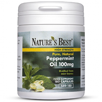 Peppermint Oil 100mg, Pure Grade Extract
