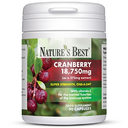 Cranberry Tablets 18,750mg, High Strength Extract