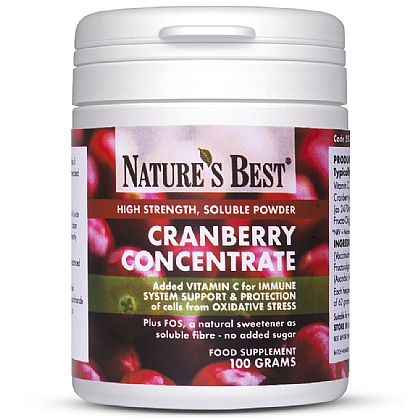 Cranberry Concentrate, With Vitamin C & FOS