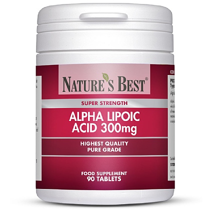 Alpha Lipoic Acid 300mg, Super Strength and Purest Grade