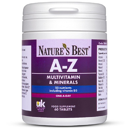 A-Z Multi for Teens and Adults, With 23 Key Nutrients