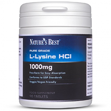 L-Lysine HCl 1000mg