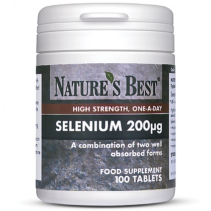 Selenium 200µg, High Strength Formula