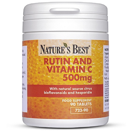 Rutin and Vitamin C 500mg, Contributes To The Normal Function Of The Immune System