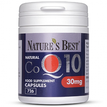 Coenzyme Q10 30mg, Natural Source