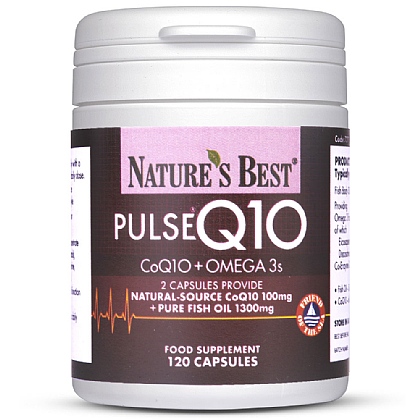 Pulse<sup>®</sup>Q10, A Unique Heart-Healthy Formula With CoQ10 & Fish Oil
