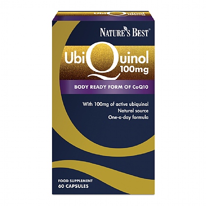 Ubiquinol 100mg, Highly Absorbable Form Of CoQ10