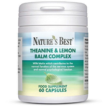 Theanine and Lemon Balm Complex, With Vitamins, Folic Acid and *Biotin